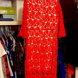 Red Lace Dress
